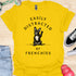 Easily distracted by frenchies - V17 - The Wave T-Shirt